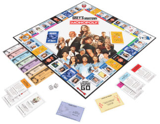 Monopoly: Grey's Anatomy setup