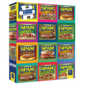 Spam Brand: Sizzle. Pork. And. Mmm. puzzle