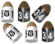 Tiny Epic Crimes Bullet Dice 6-Pack