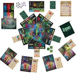Tiny Epic Cthulhu setup