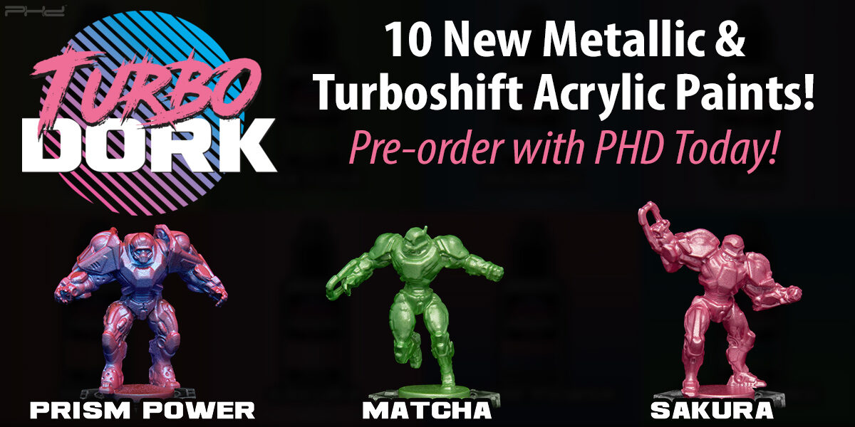 10 New Metallic & Turboshift Acrylic Paints — Turbo Dork