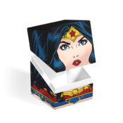 Squaroes: DC- Justice league- Wave I- Superman, Batman, Wonder Woman, Green Lantern, The Flash, Aquaman, Cyborg, Plastic Man, or Starro (chase figure)