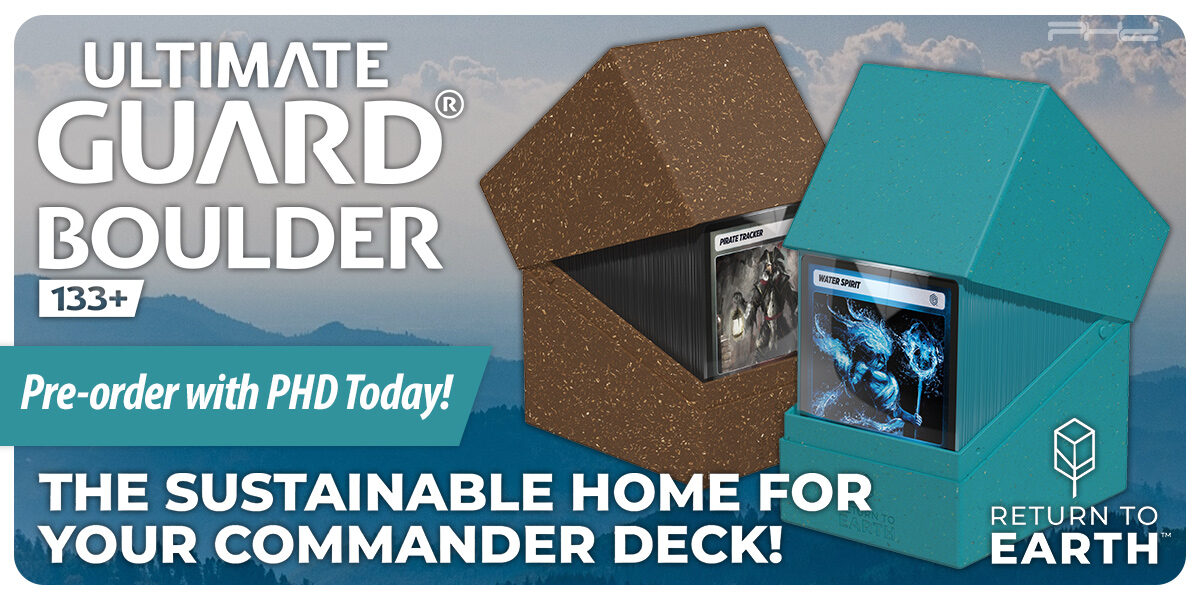 Return to Earth: Boulder 133+ Deck Box, New Colors — Ultimate Guard