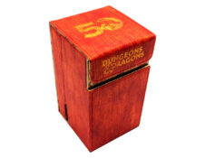 50th Anniversary Dice Tower for Dungeons & Dragons, closed angle