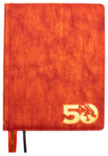 50th Anniversary Book Cover for Dungeons & Dragons, front