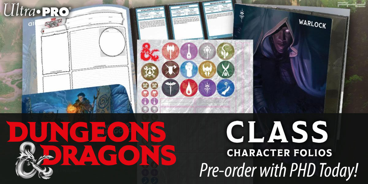 Dungeons & Dragons Class Character Folios — Ultra•PRO