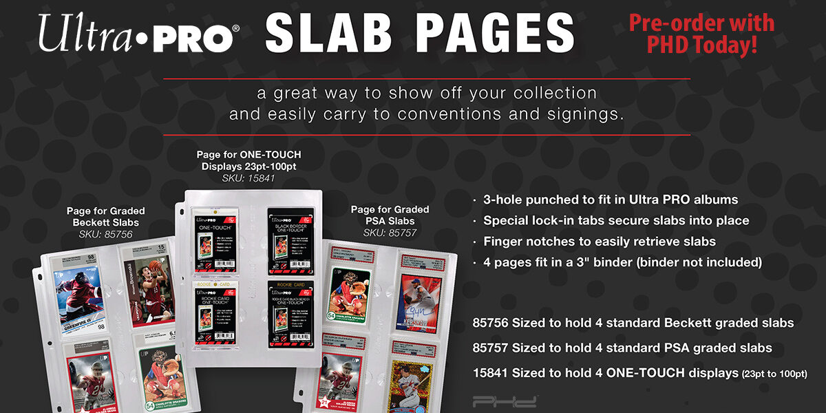 Graded Slab & ONE-TOUCH Pages — Ultra•PRO