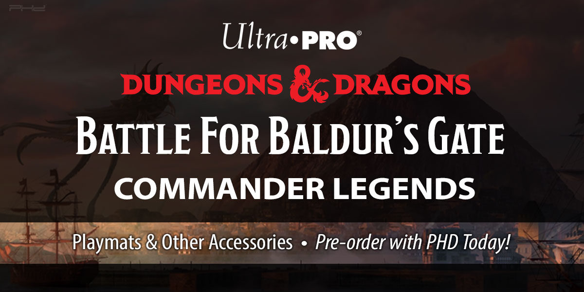 Magic: The Gathering Commander Legends Battle for Baldur's Gate Accessories — Ultra•PRO