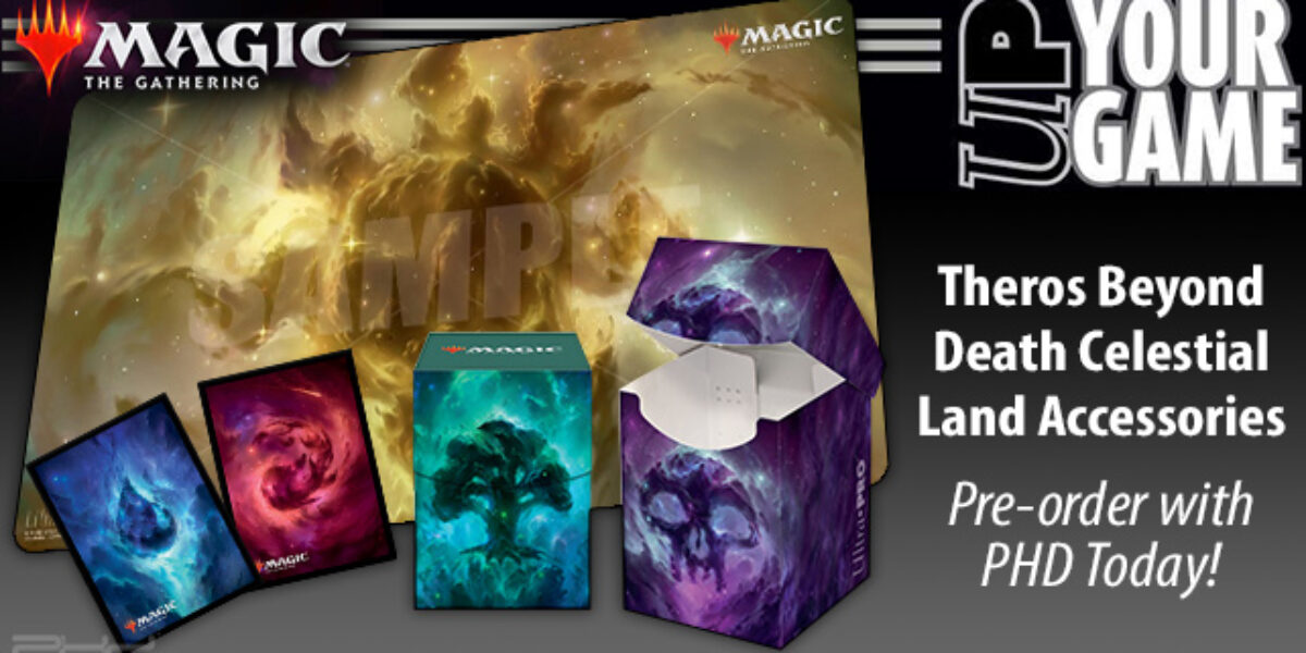 ULTRA PRO PRO DECK BOX Celestial lands Plains CARD BOX FOR 100 MTG CARDS 