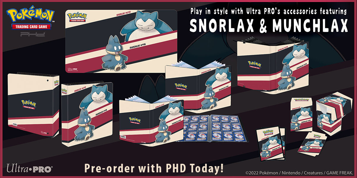 Pokémon Snorlax & Munchlax Accessories — Ultra•PRO