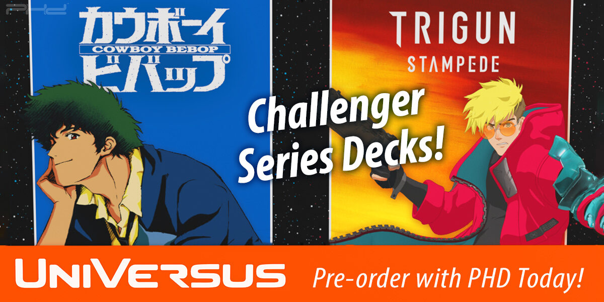 UniVersus CCG Challenger Series Display: Cowboy Bebop & Trigun