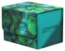 Deck Case: Sidewinder 100+ Standard Size 2023 Exclusive — Rainforest Green, closed