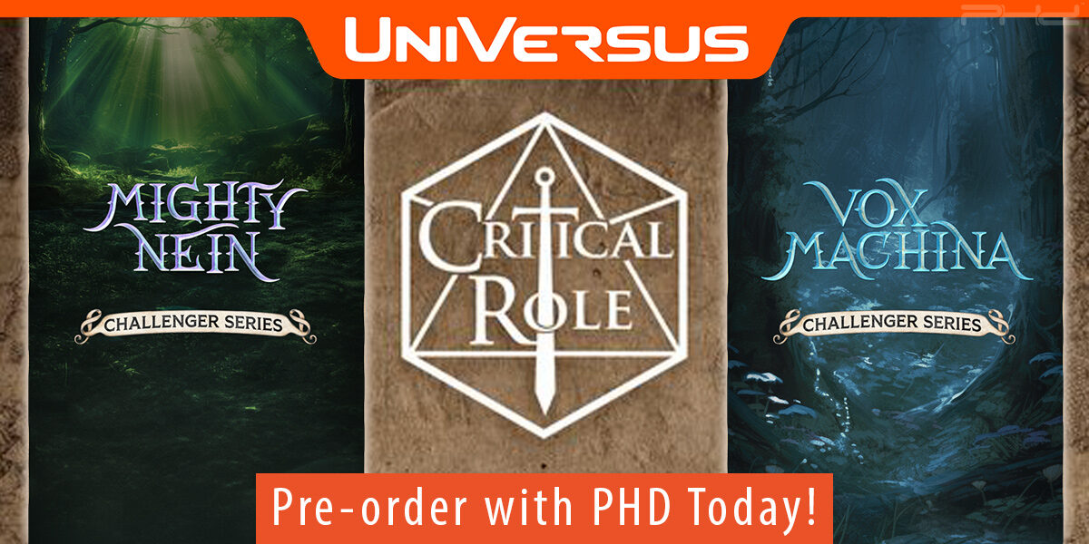 UniVersus CCG Challenger Series Display: Critical Role