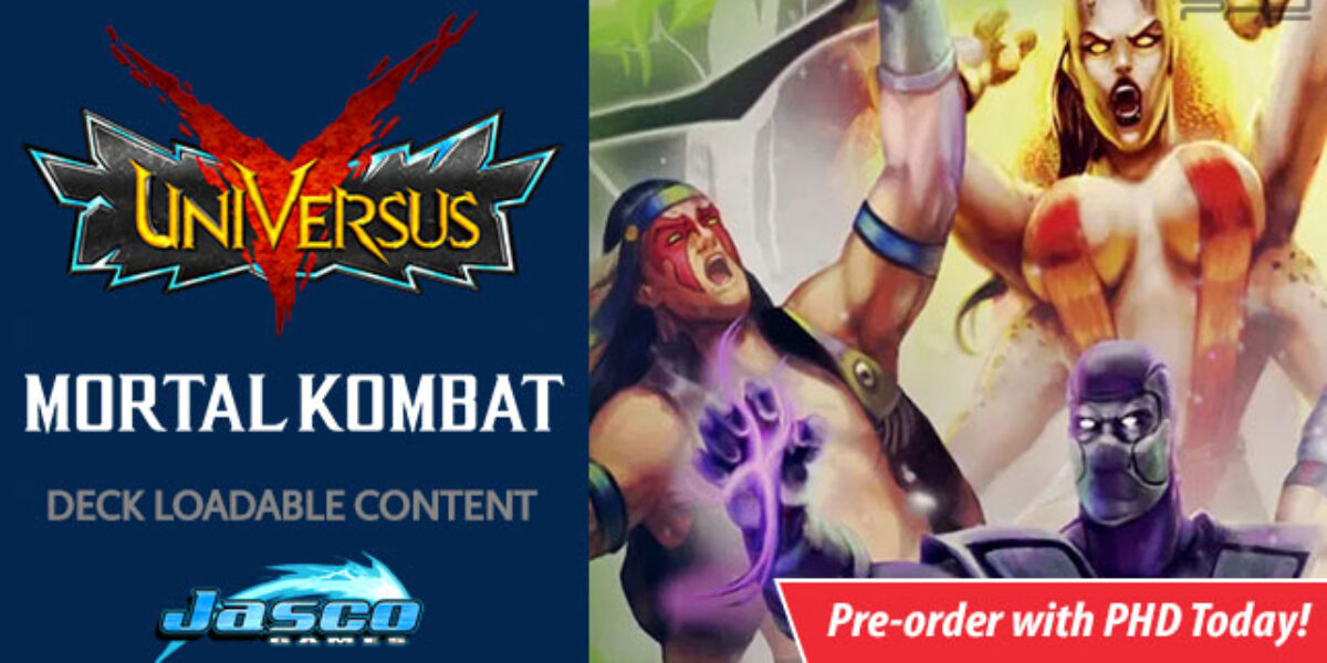 UniVersus CCG: Mortal Kombat Deck Loadable Content — Jasco Games