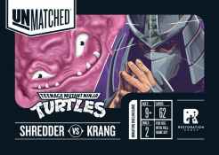 Unmatched Adventures: Teenage Mutant Ninja Turtles- Shredder vs. Krang “Hero” Decks
