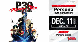 Cardfight Vanguard: Persona 30th Anniversary Title Booster Premium Display splash