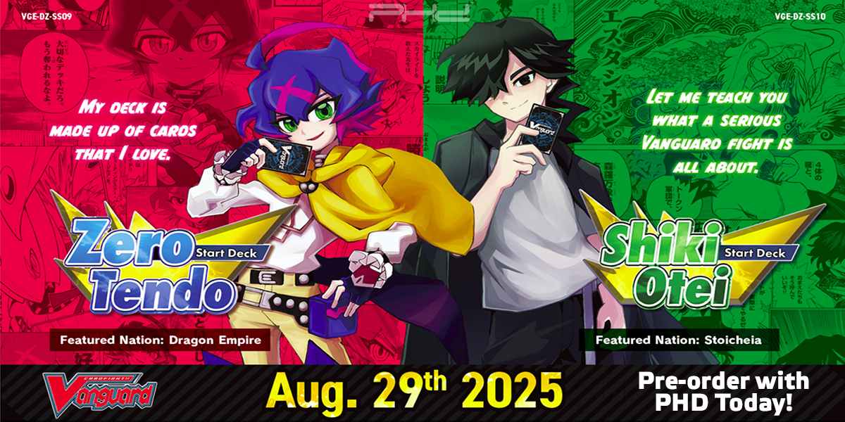 Cardfight!! Vanguard: Special Series Start Decks, Zero Tendo and Shiki Otei — Bushiroad