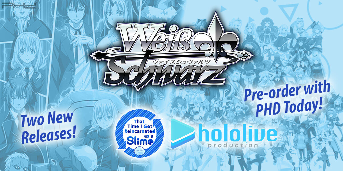 Weiss Schwarz: That Time I Got Reincarnated as a Slime Vol.3 & hololive production Vol. 2 — Bushiroad