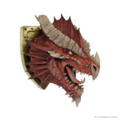 D&D Replicas of the Realms: Ancient Red Dragon Trophy Plaque, right