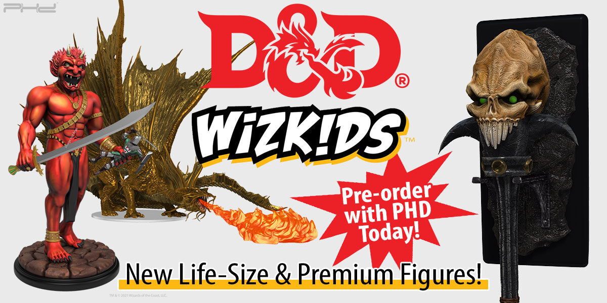 Dungeons & Dragons Q4 Foam & Premium Figures — WizKids