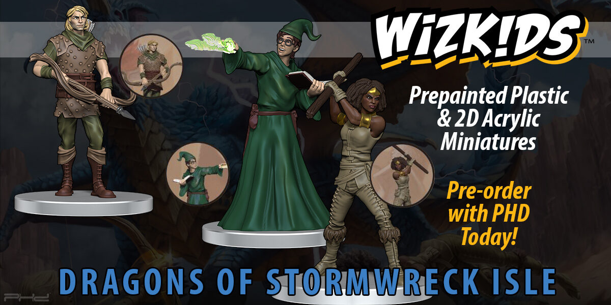 D&D: Dragons of Stormwreck Isle Prepainted Plastic & 2D Acrylic Miniatures — WizKids