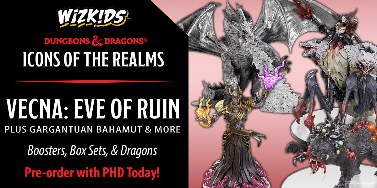 D&D Icons of the Realms, Vecna: Eve of Ruin & More — WizKids