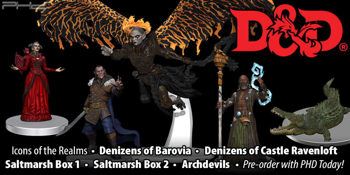 D&D Icons of the Realms: Cruse of Strahd, Saltmarsh, & Archdevils — WizKids