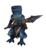 Blue Pathfinder Kobold Foam Replica