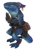 Blue Pathfinder Kobold Foam Replica