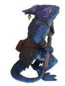 Blue Pathfinder Kobold Foam Replica