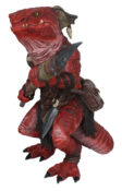 Red Pathfinder Kobold Foam Replica