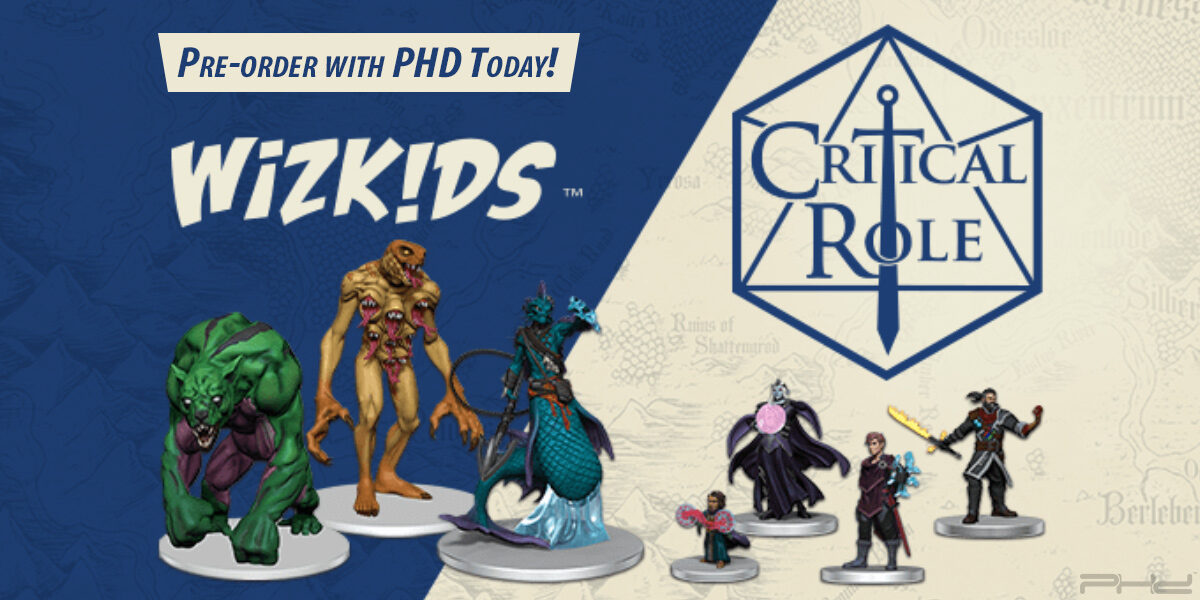 Critical Role: Monsters & Factions of Wildemount Miniatures — WizKids