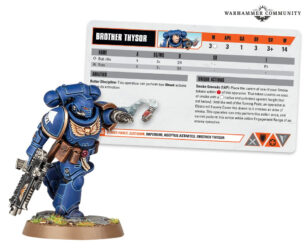 Warhammer Heroes 2023 mini with Kill Team card