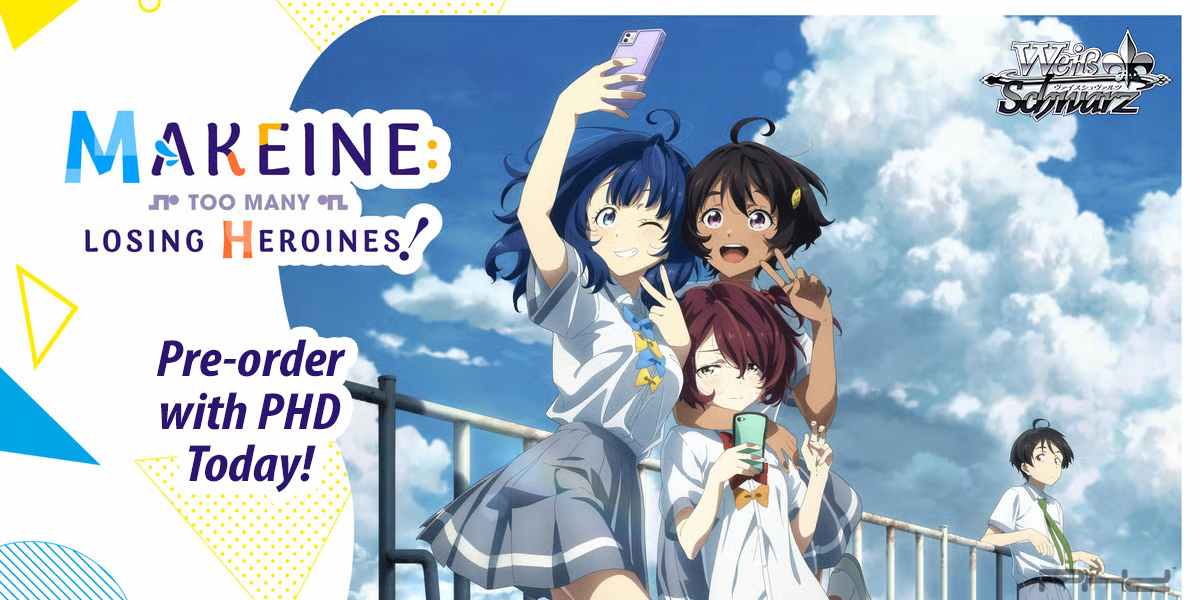 Weiss Schwarz, Makeine: Too Many Losing Heroines — Bushiroad