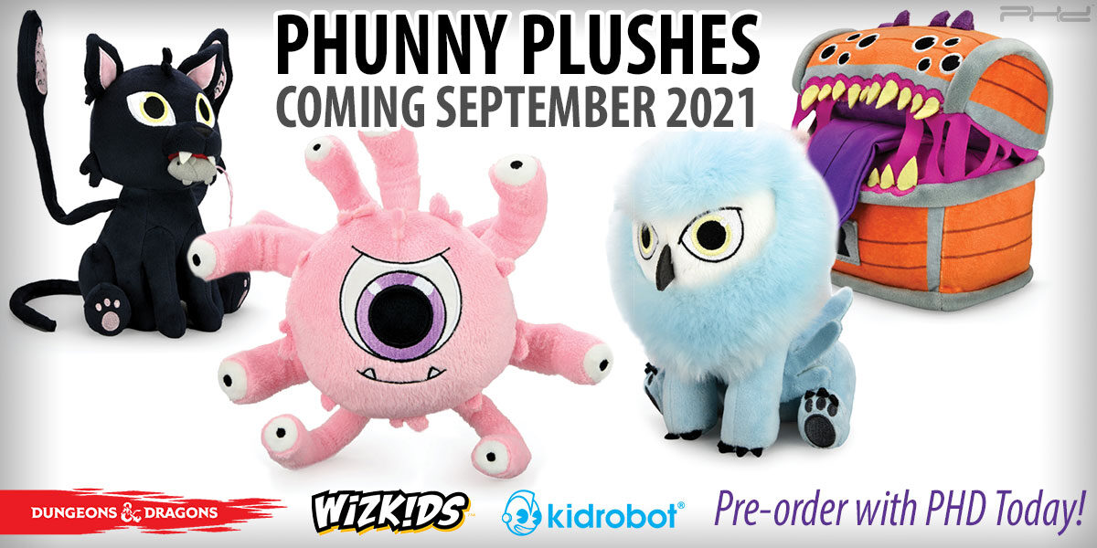 Dungeons & Dragons Phunny Plushes by Kidrobot — WizKids