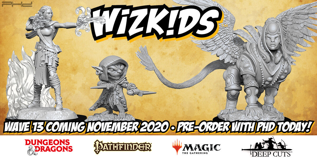 Unpainted Miniatures Collection: Wave 13 — WizKids