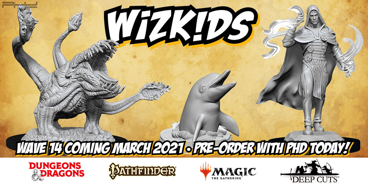 Unpainted Miniatures Collection: Wave 14 — WizKids