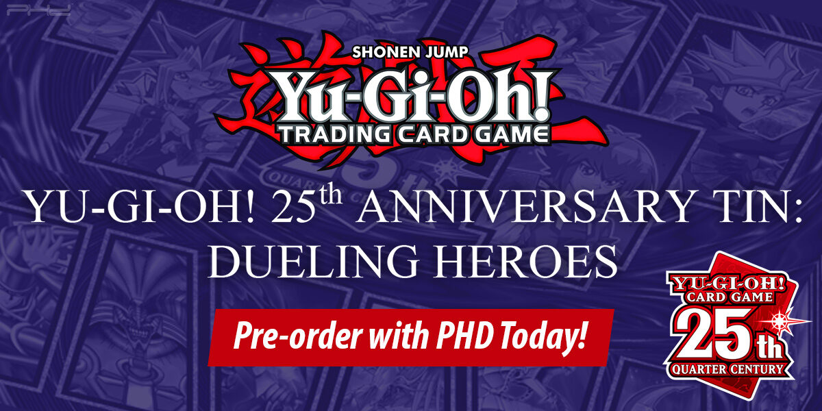 Yu-Gi-Oh! 25th Anniversary Tin: Dueling Heroes — Konami