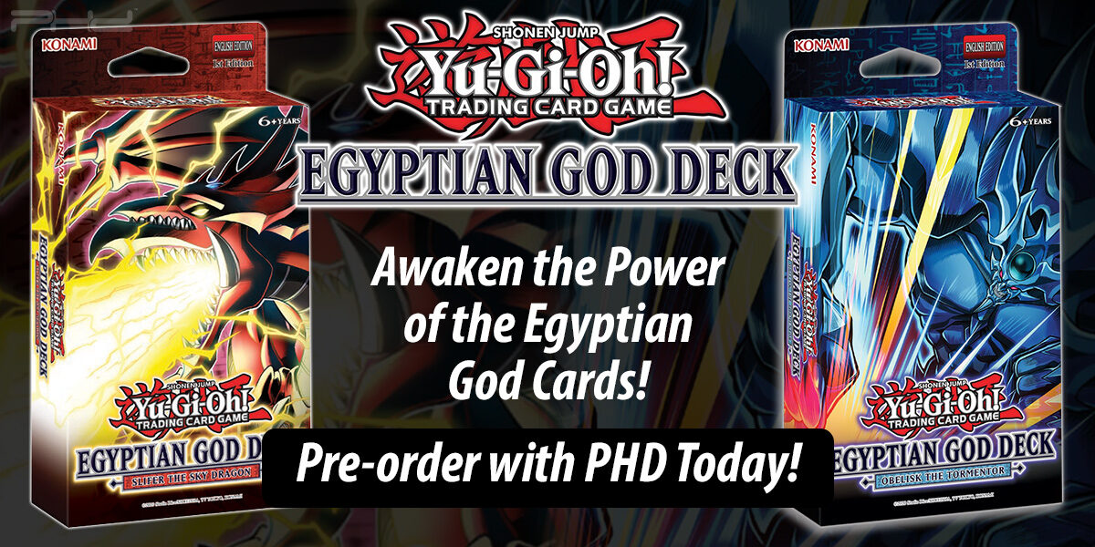 Yu-Gi-Oh! Egyptian God Deck: Slifer the Sky Dragon or Obelisk the Tormentor — Konami