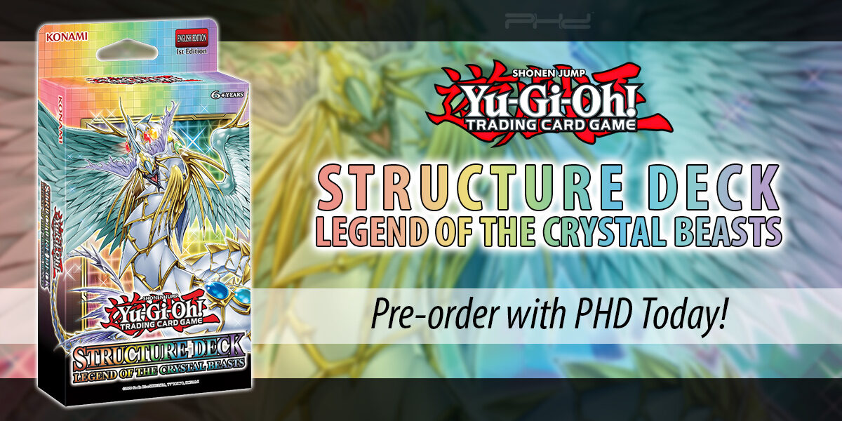 Yu Gi Oh Legend Of The Crystal Beasts Structure Deck Konami Phd Games