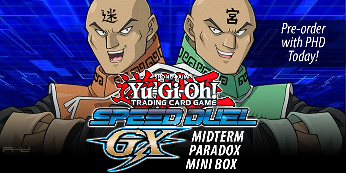 Yu-Gi-Oh! Speed Duel GX: Midterm Paradox Mini Box — Konami