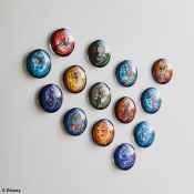 Kingdom Hearts Glass Magnets • SQE35393